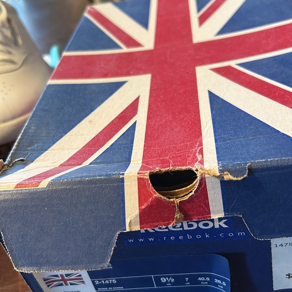 🩷HOST PICK🩷Reebok Princess White Classic Women US 9 1/2 Brand New in Box - Picture 16 of 16